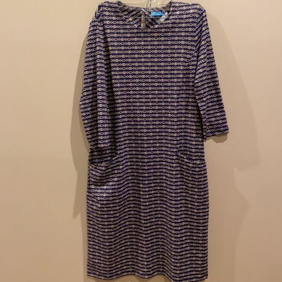 J.McLaughlin Carriage Chain Dress - Size L - Catalina Cloth - Picture 9 of 11